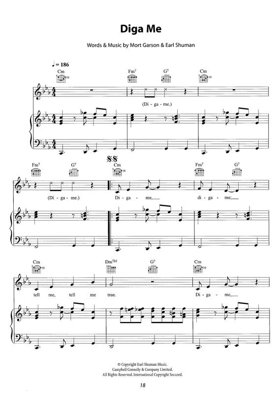 Partitura da música Diga Me v.2