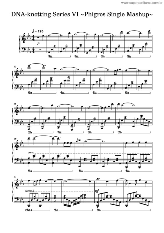 Partitura da música Dna Knotting Series Vi