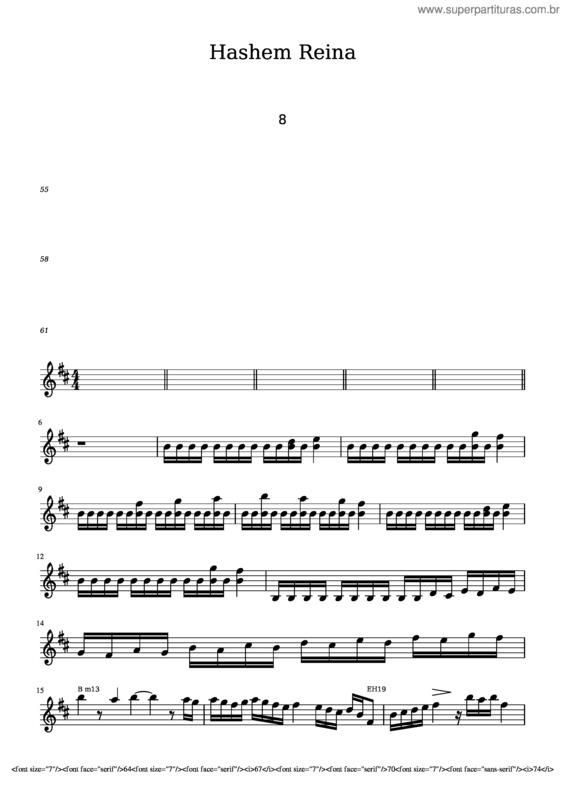Partitura da música Documents Tips Hashem Reina Violinpdf