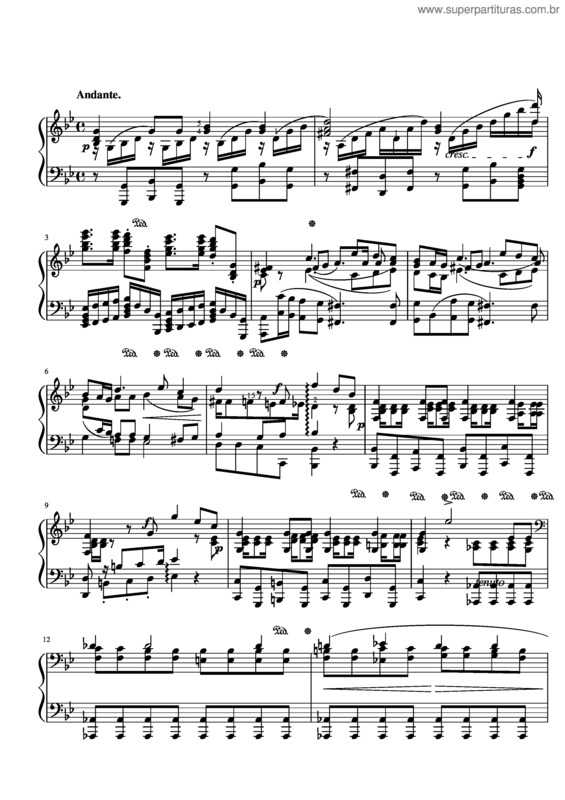 Partitura da música Domine Jesu Christe