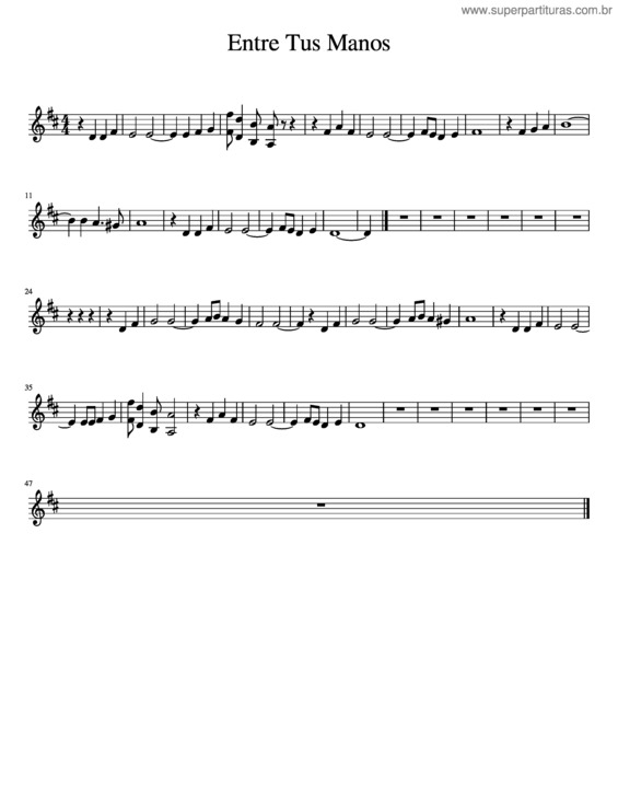 Partitura da música Donde Nace La Flor Kl