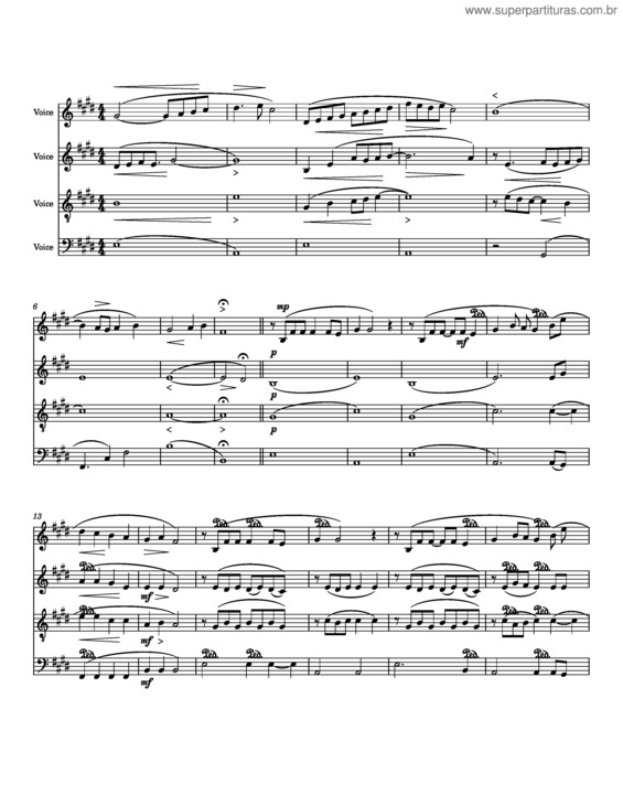 Partitura da música Dos Cuerpos Julio Morales/Octavio Paz