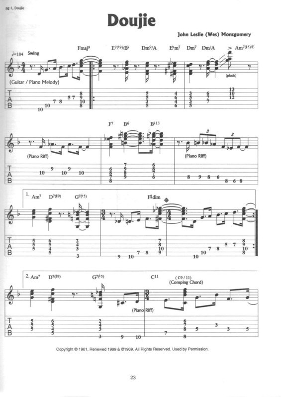 Partitura da música Doujie