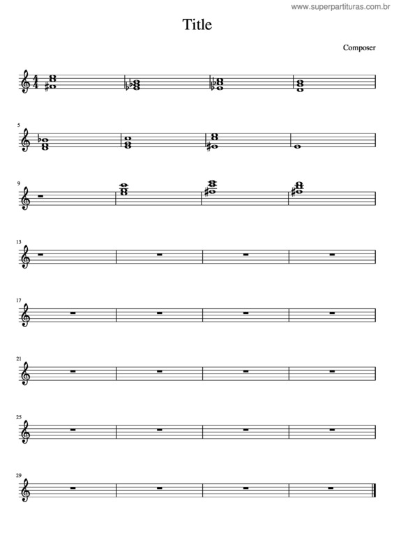Partitura da música Dream A Little