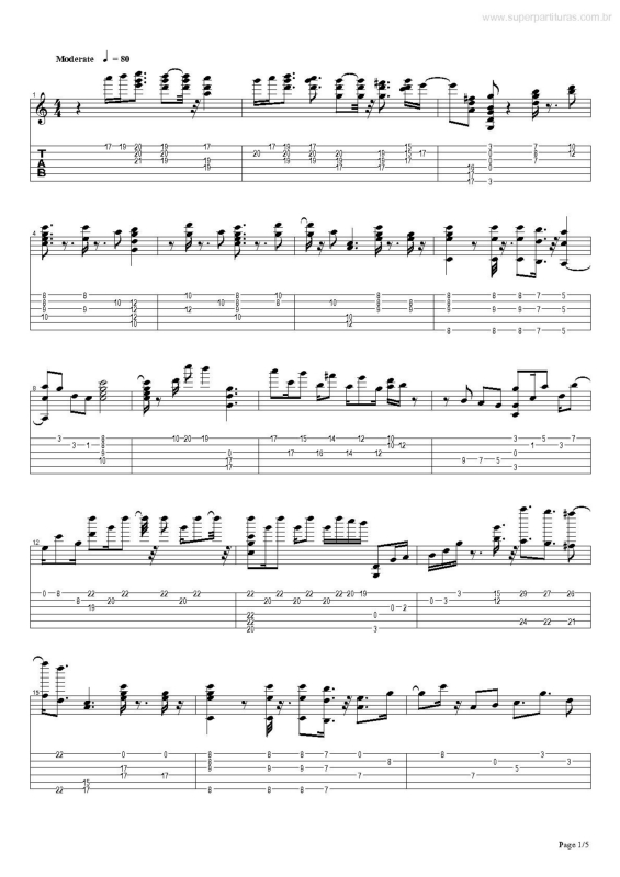 Partitura da música Duas Metades