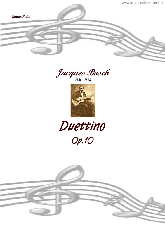 Partitura da música Duettino v.2