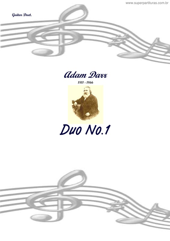 Partitura da música Duo No.1 v.3