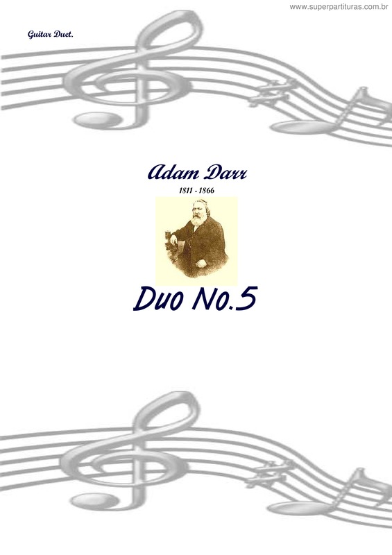 Partitura da música Duo No.5 v.3