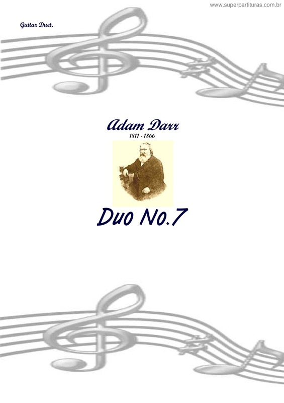Partitura da música Duo No.7