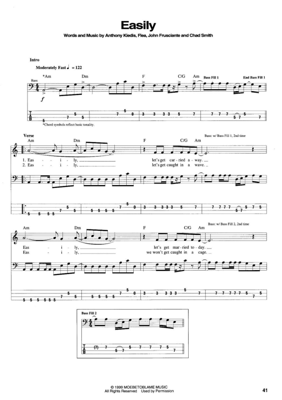 Partitura da música Easily