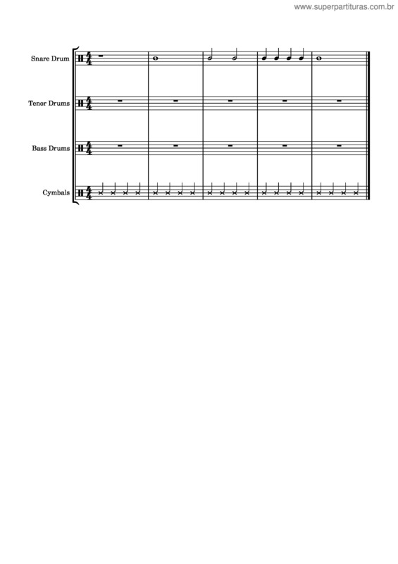 Partitura da música Ejercicios Con Figuras Básicas – 06