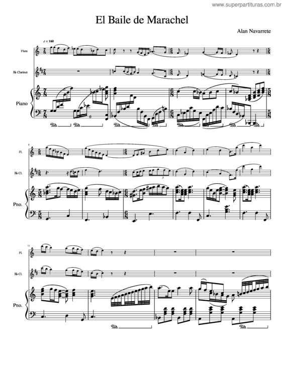 Partitura da música El Baile De Marachel