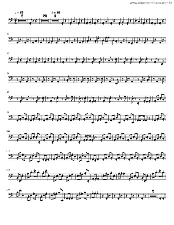 Partitura da música El Originario