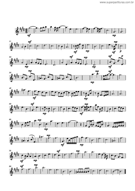 Partitura da música Eles Se Amam/ Mano Zezzley/ Vocal Livre