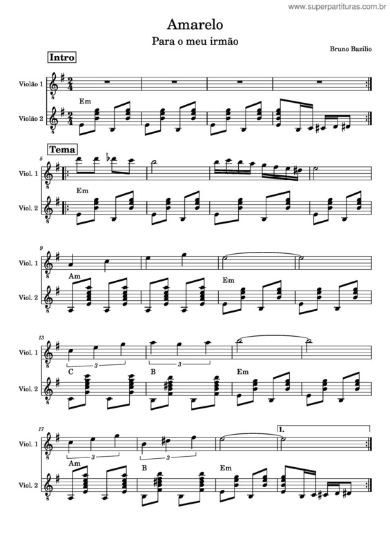 Partitura da música Elijah Wood É Top