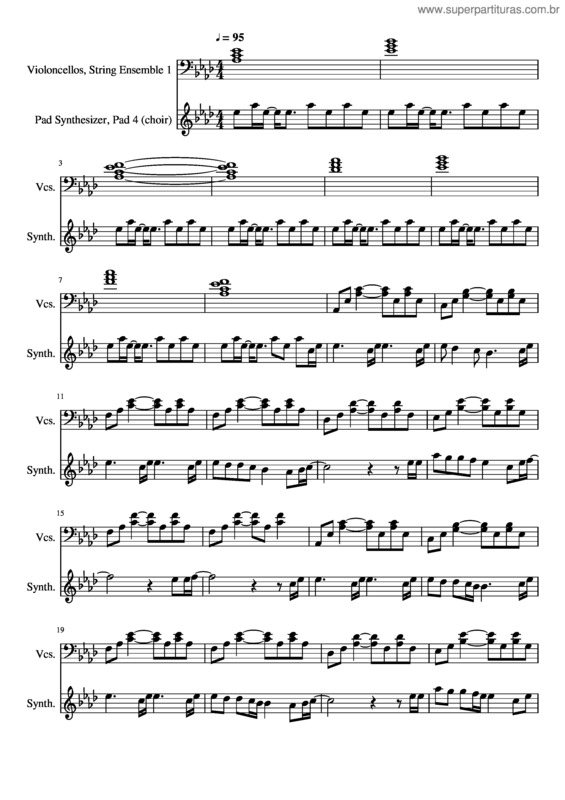 Partitura da música Ellie Goulding Love Me Like You Do v.2