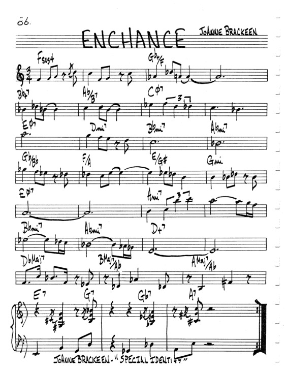 Partitura da música Enchance v.6