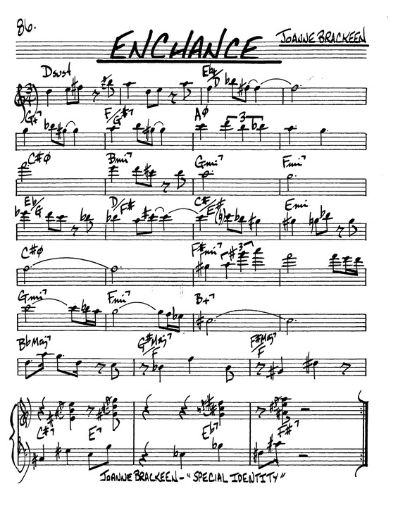 Partitura da música Enchance