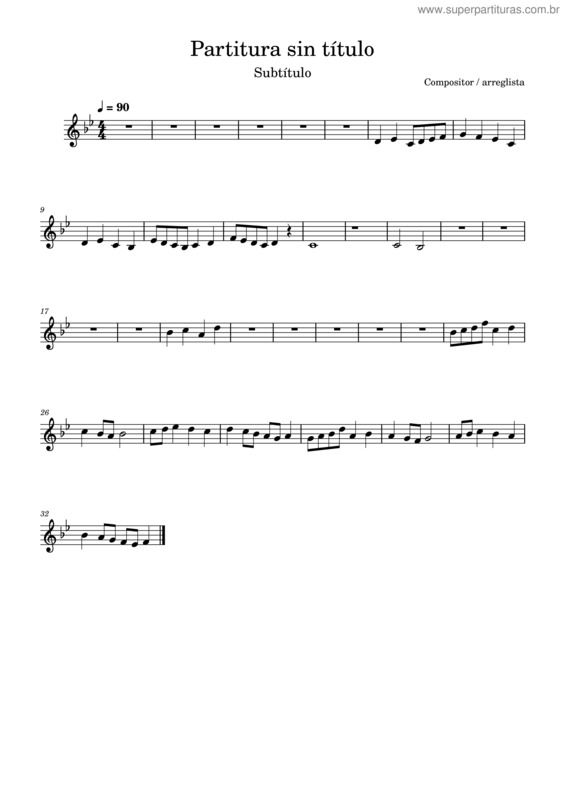 Partitura da música Entrega Juli