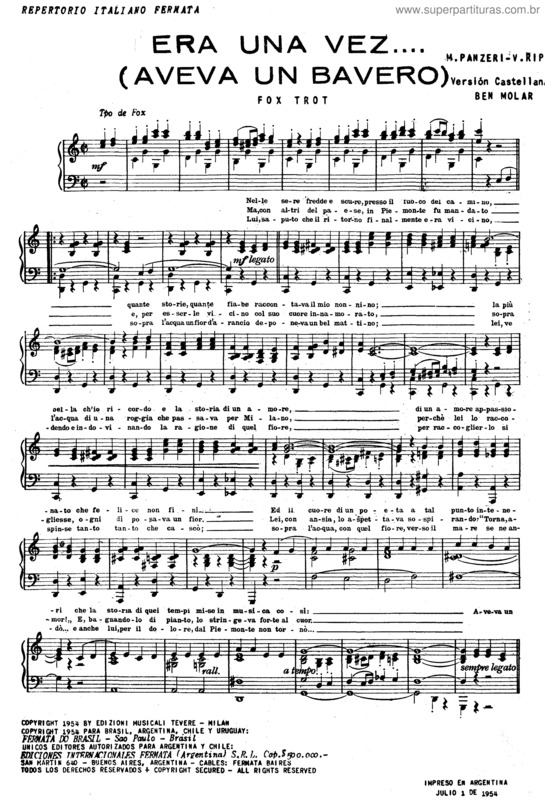 Partitura da música Equinoxe VII v.2
