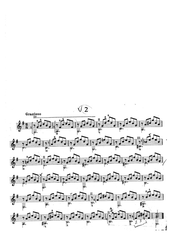 Partitura da música Estudos Op 100 Nr 2
