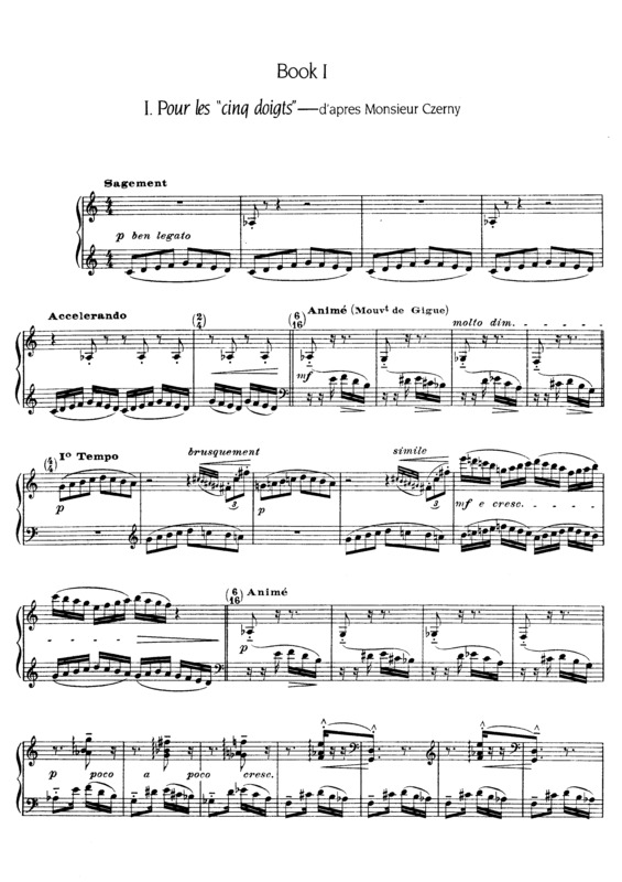 Partitura da música Etudes for Piano v.2
