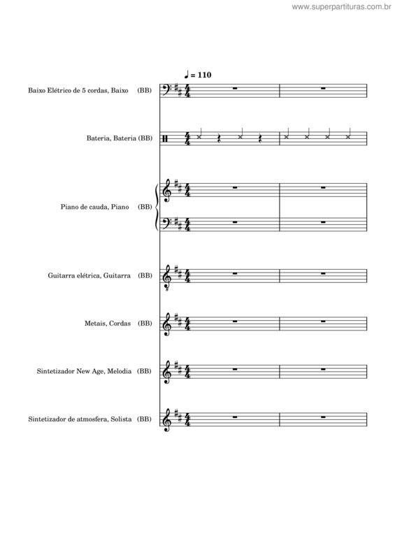 Partitura da música Eu Quero Apresentar Meu Corpo