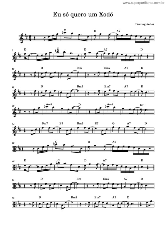 Partitura da música Eu So Quero Um Xodó – Dominguinhos Eu_Só_Quero_Um_Xodó