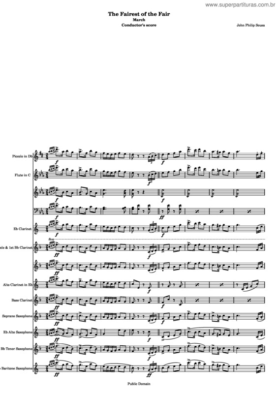 Partitura da música Fairest of the Fair v.2