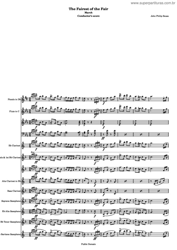 Partitura da música Fairest of the Fair v.2