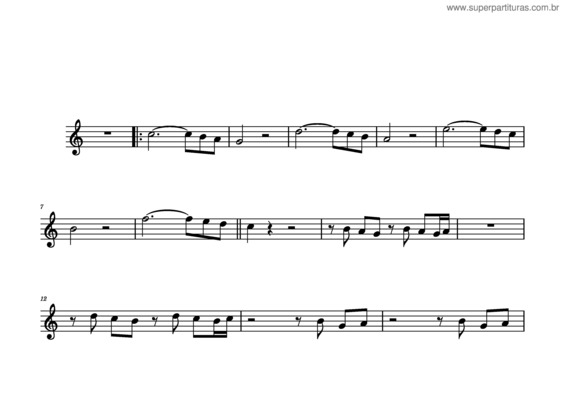 Partitura da música Farao Divindade Do Egito