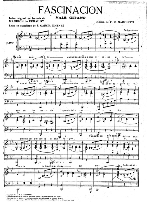 Partitura da música Farawell Amparo v.2