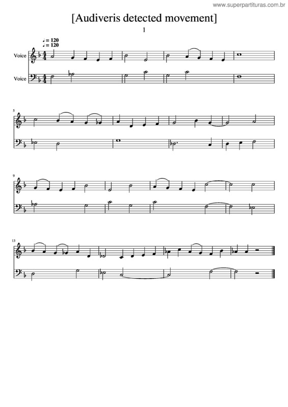 Partitura da música Farewell My Lovely- Tema Triste De Chaves