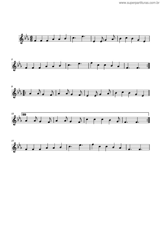 Partitura da música Fear A Bhios Fada Gun Phosadh