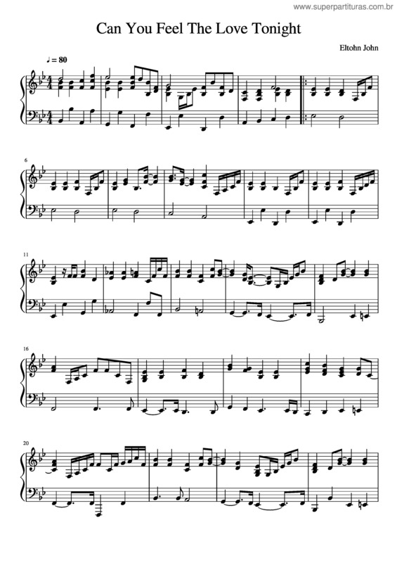 Partitura da música Feel_The_Love