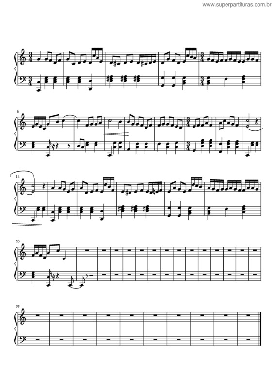 Partitura da música Feliz Dia Soleado