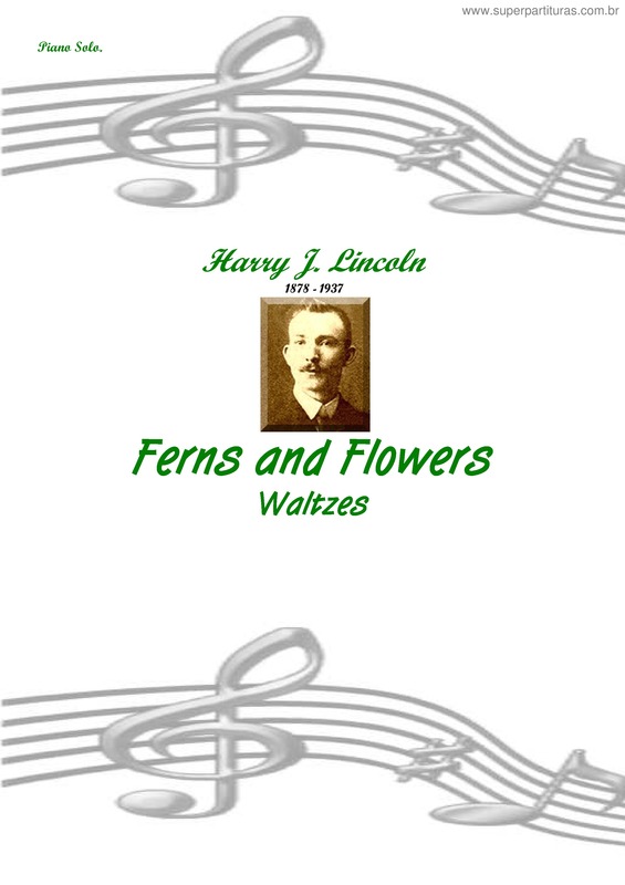 Partitura da música Ferns and Flowers