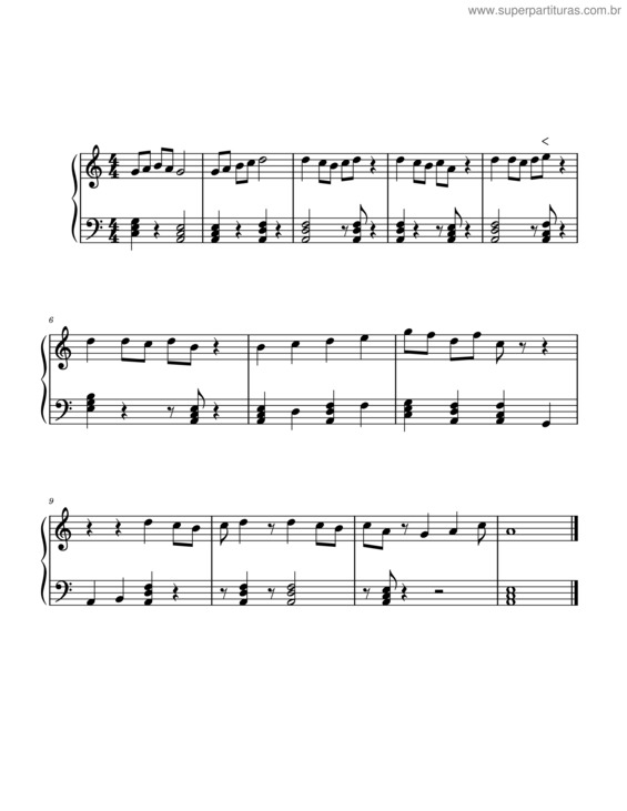 Partitura da música Fiesta v.16