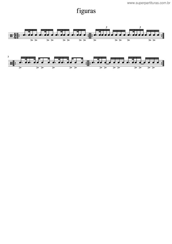 Partitura da música Figuras v.3