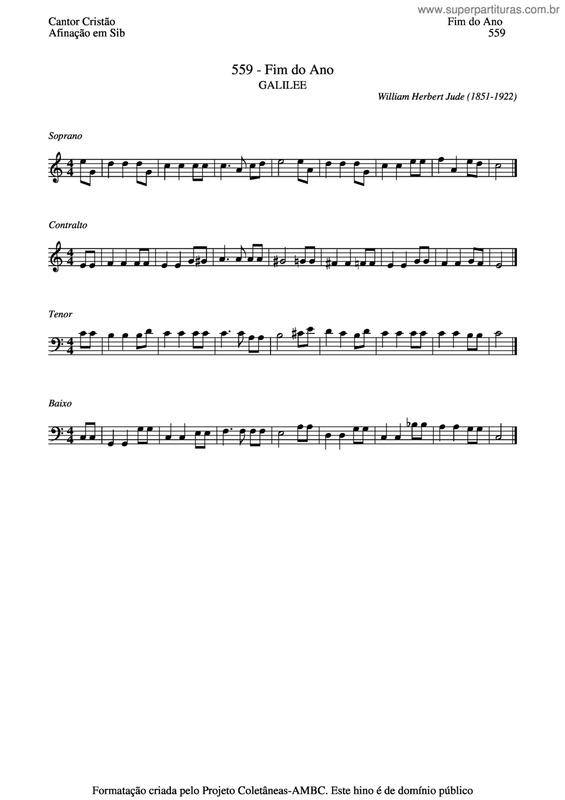 Partitura da música Fim Do Ano v.3