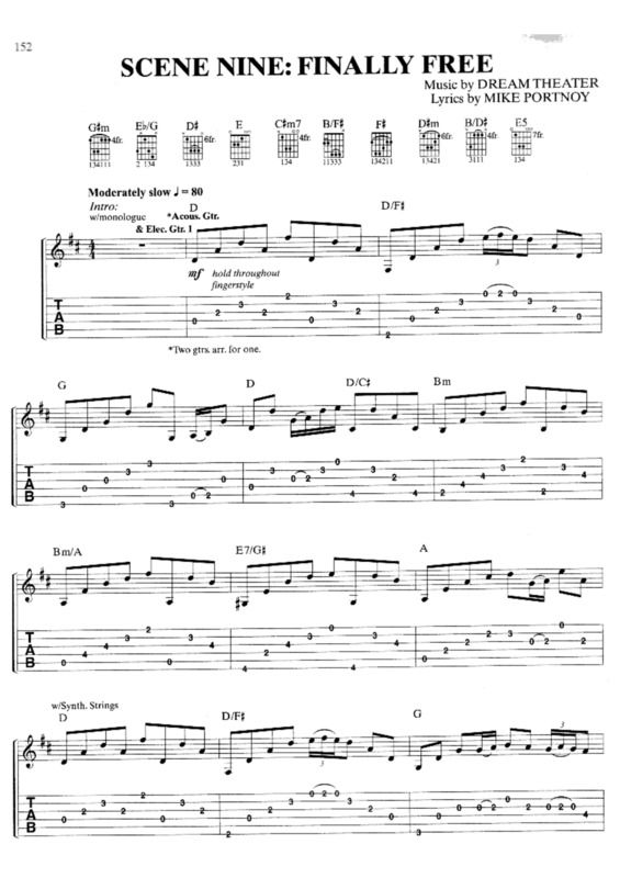 Partitura da música Finally Free v.2