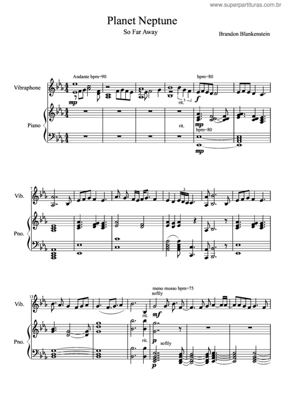 Partitura da música Finding The Escape: Mvt. 3