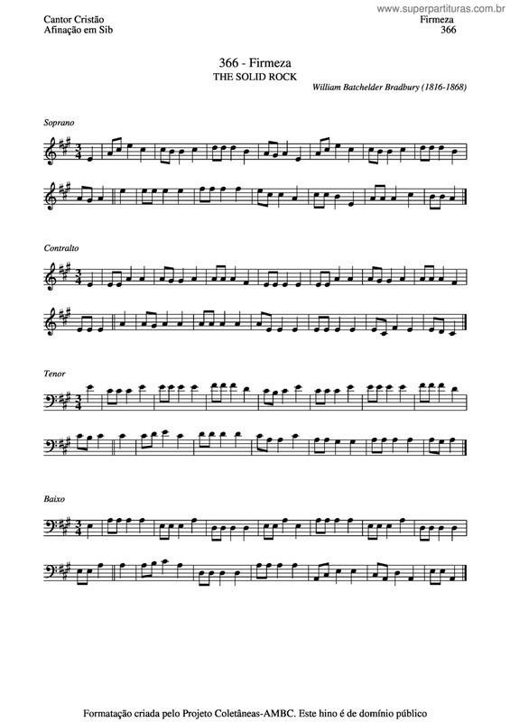 Partitura da música Firmeza v.3