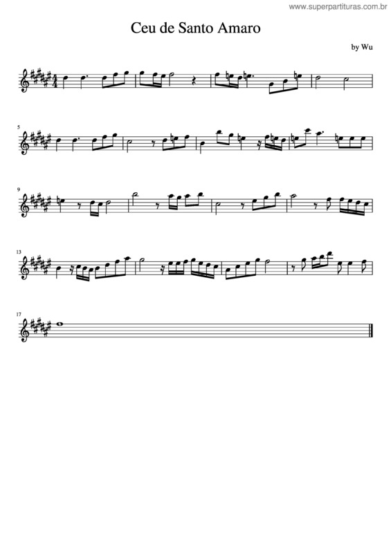 Partitura da música Flavio Venturini