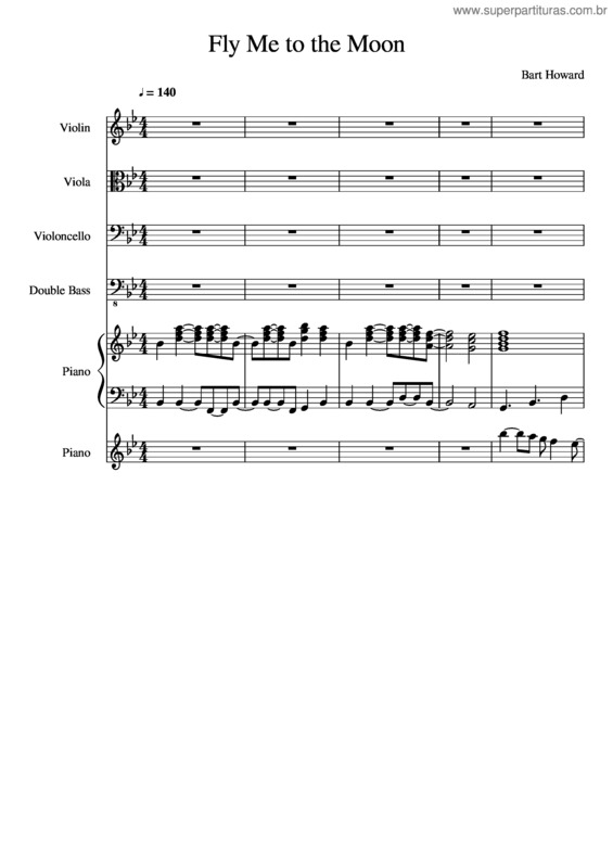 Partitura da música Fly Me To The Moon v.53
