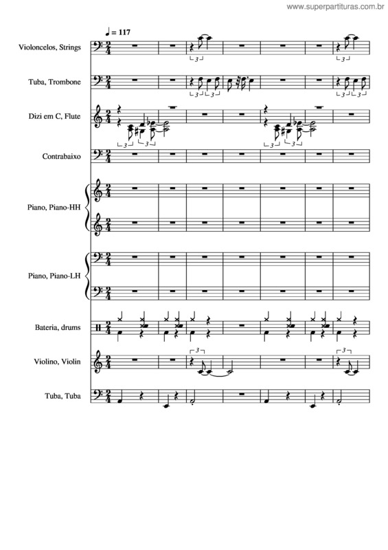 Partitura da música Fonte Dos Desejos