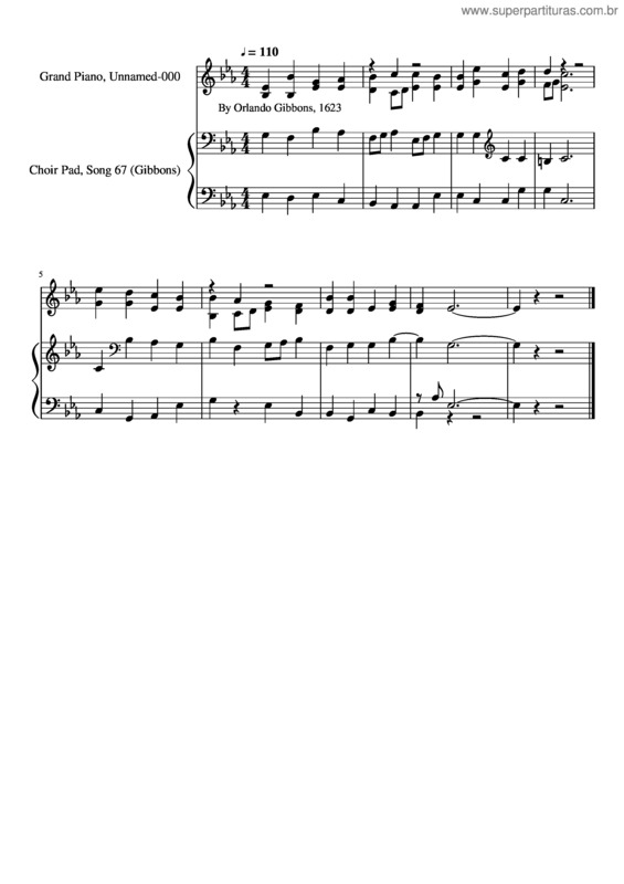 Partitura da música Forever Blessed Be The Lord, My Savior And My Shield