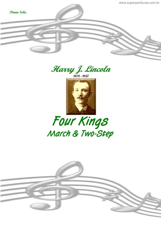 Partitura da música Four Kings