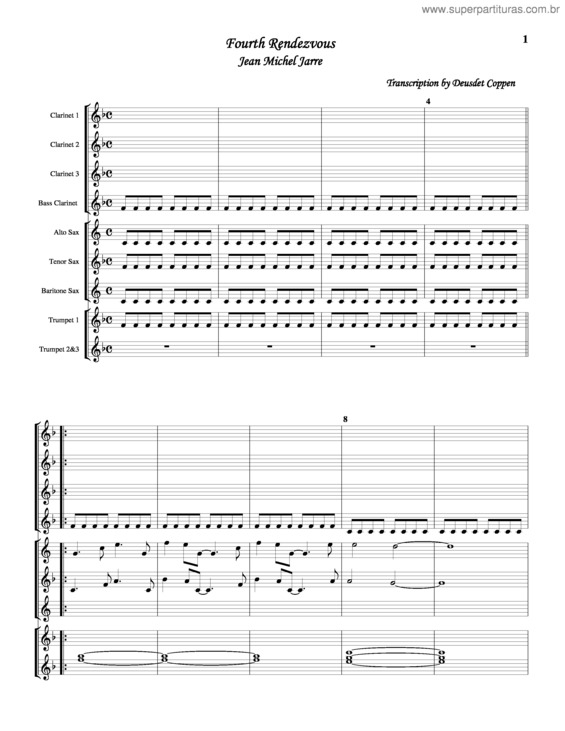 Partitura da música Fourth Rendezvous