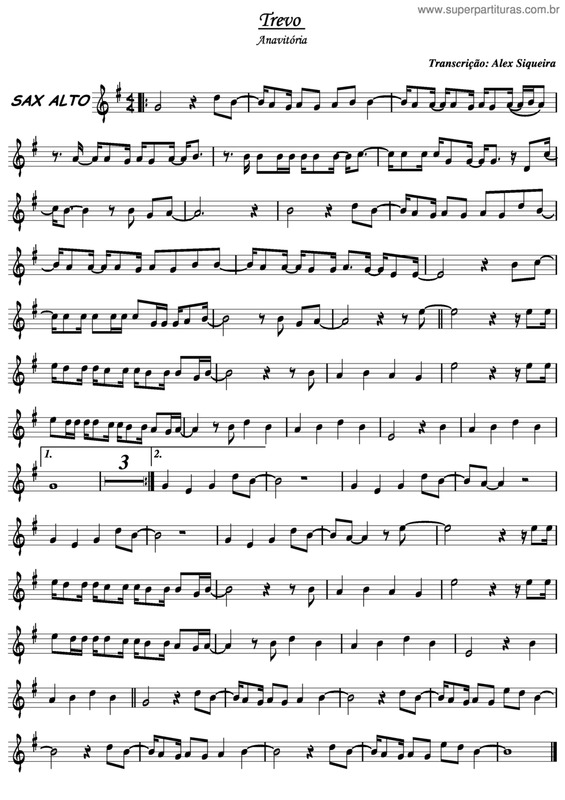 Partitura da música Frevo v.4